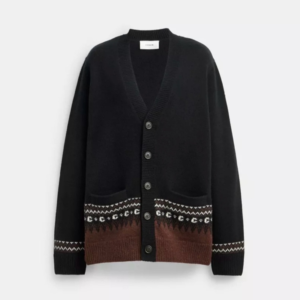 Coach Oversized Cardigan XL NWT